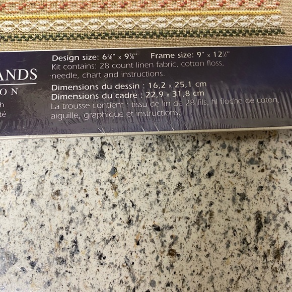 Designs for the Needle cross stitch kit “The Lord Bless Thee and Keep Thee”. - Picture 3 of 4